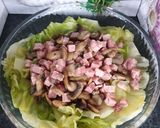 Une image de l'étape 4 de Chou vert gratiné aux champignons 🍄.