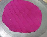 A picture of step 1 of Beetroot Chorafali.