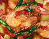 Foto langkah ke 3 dari resep Sambel udang.