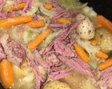 A picture of step 5 of Crockpot Corn beef and Cabbage.