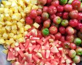 Hình bước làm 4 của món Cocktail trái cây