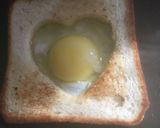 A picture of step 3 of Love Toast.
