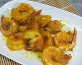 Gambar langkah 5 resipi Udang Goreng Kunyit.
