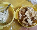 Foto langkah ke 3 dari resep Tahu Bakso Udang+Ayam.