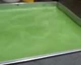 Foto langkah ke 7 dari resep Kue talam Ketan Srikaya pandan.