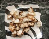 A picture of step 1 of Chilli paneer.