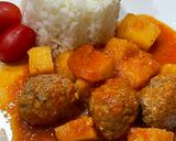 صورة لخطوة 7 من وصفة كفتة مع البطاطس والرز الابيض