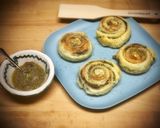Foto del paso 8 de la receta: Rosas hojaldradas de salmón marinado con tapenade casero & ensalada de mango y feta —Cena Cookpad—