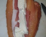 Une image de l'étape 4 de Poulet farci en papillote.