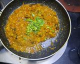 A picture of step 4 of Baingan Bharta(Kathiyawadi sabji).