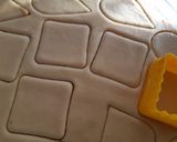 Une image de l'étape 3 de Sablés au flan caramel.