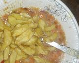 A picture of step 3 of Potatoes with egg.