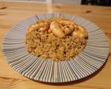 Foto del paso 4 de la receta: Migas de coliflor sabor Cookpad con langostinos