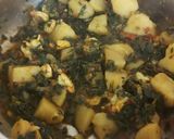 A picture of step 8 of Prawns in Methi with potatoes.