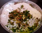 A picture of step 4 of Palak Methi Steamed Muthia.