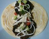 A picture of step 6 of Beef shwarma.