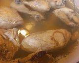 A picture of step 1 of Greek Lemon Chicken Soup.