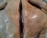 A picture of step 6 of Asian take out wings recipe using a whole chicken.