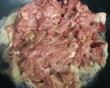 A picture of step 2 of Karele Qeema.