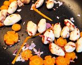 Hình bước làm 2 của món Đậu Hủ Kho Hột (Hạt) Mít Chay