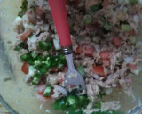 Foto del paso 6 de la receta: Ceviche de atún con pepino