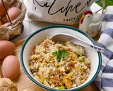 Foto langkah ke 4 dari resep Nasi Goreng Telur Ebi🍤.
