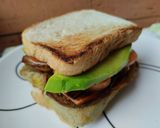 Foto del paso 6 de la receta: Sándwich de tofu a la miel mostaza y berenjena..