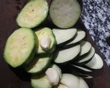 Foto del paso 1 de la receta: Pollo con verduras asadas al horno