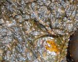 A picture of step 5 of Palak Chicken.