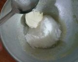 A picture of step 3 of Chocolate with ground nuts cake covered in fondant.