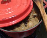 A picture of step 4 of Minimalist Galbi-jjim (갈비찜) (Korean braised beef).