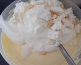 A picture of step 6 of Rhubarb Ripple Semifreddo.