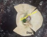 A picture of step 5 of Rose Bread.
