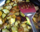 A picture of step 1 of Neem leaves with Eggplant fry.
