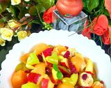 A picture of step 3 of Fruits Chaat.