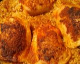 A picture of step 7 of Roasted Rice and Chicken.