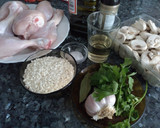Foto del paso 1 de la receta: Jamoncitos de pollo con champiñones y arroz