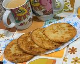 A picture of step 6 of Semolina Pancakes.