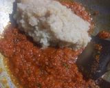 A picture of step 7 of Sabudana Spinach Kofta in Daliya Curry.