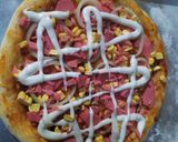 Foto langkah ke 6 dari resep Pizza rumahan.