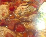 A picture of step 3 of Chicken cacciatore.