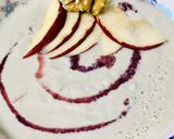 A picture of step 2 of Apple walnuts smoothie bowl.