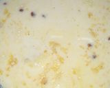 A picture of step 3 of Rava Milk Kheer.