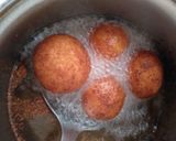 Foto del paso 3 de la receta: Bombas de papa con jamón y queso