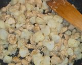 Tejszínes-karfiolos csirkeszósz (Gluténmentes) recept fázis 7 fotója