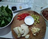 Foto langkah ke 1 dari resep Daun Ubi Siram Daging.