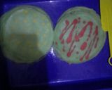 Foto langkah ke 1 dari resep Dadar gulung Polkadot dan motif isi kacang ijo kupas.
