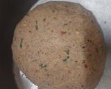 A picture of step 1 of Multigrain Lavash.