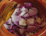 A picture of step 1 of Chicken Makhni Handi 😋😋.