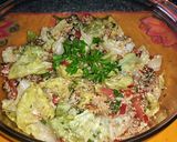 Foto del paso 3 de la receta: Ensalada con lo que queda de hoy